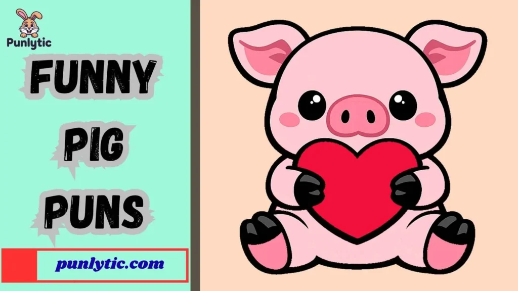 Silly Funny Pig Puns