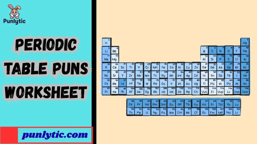 Funny Periodic Table Puns
