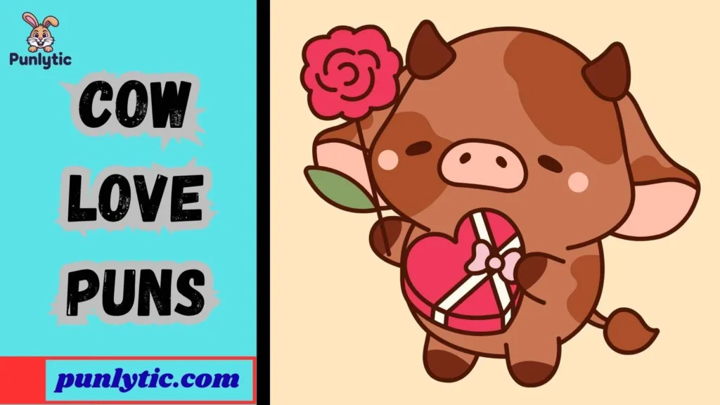 Short Cow Love Puns for Instagram