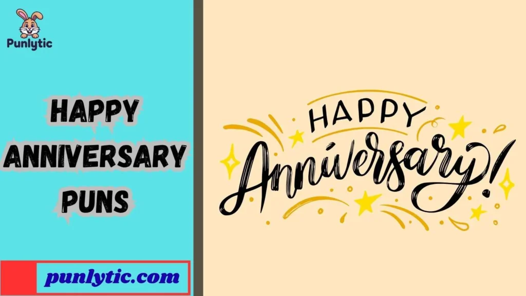 Silly Happy Anniversary Puns