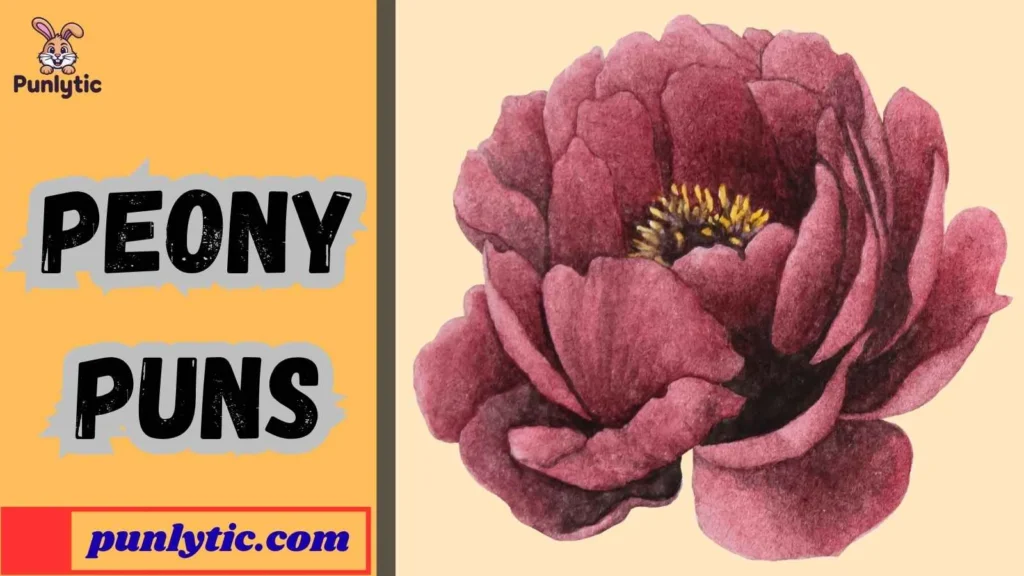 Silly Peony Puns