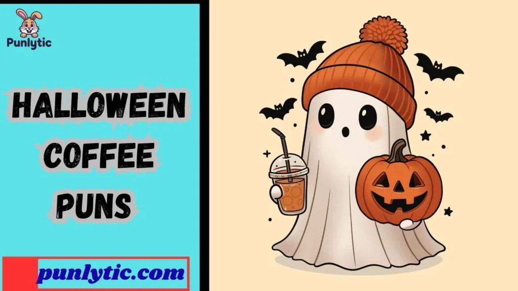 Clean Halloween Coffee Dad Puns