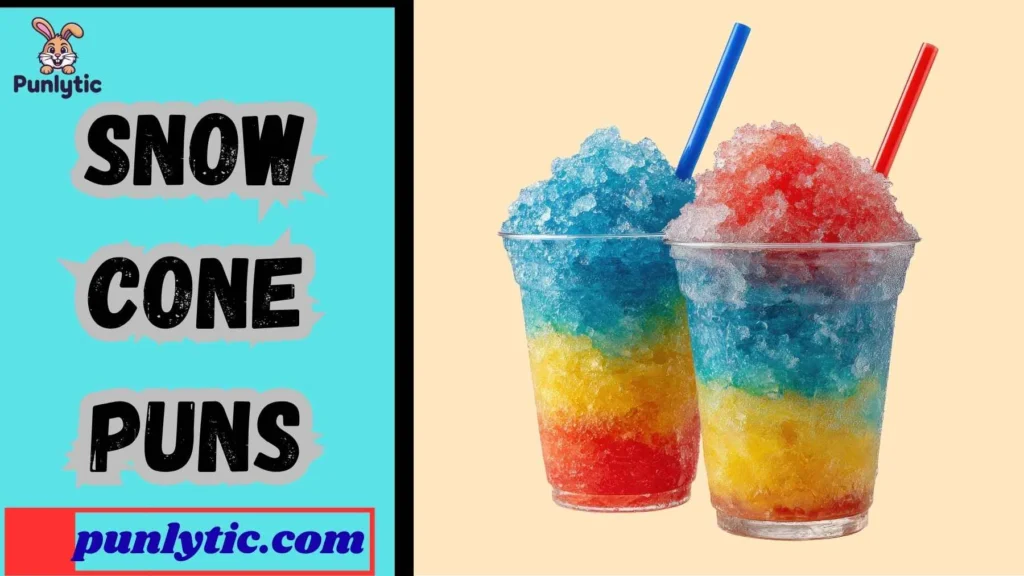 Funny Snow Cone Puns