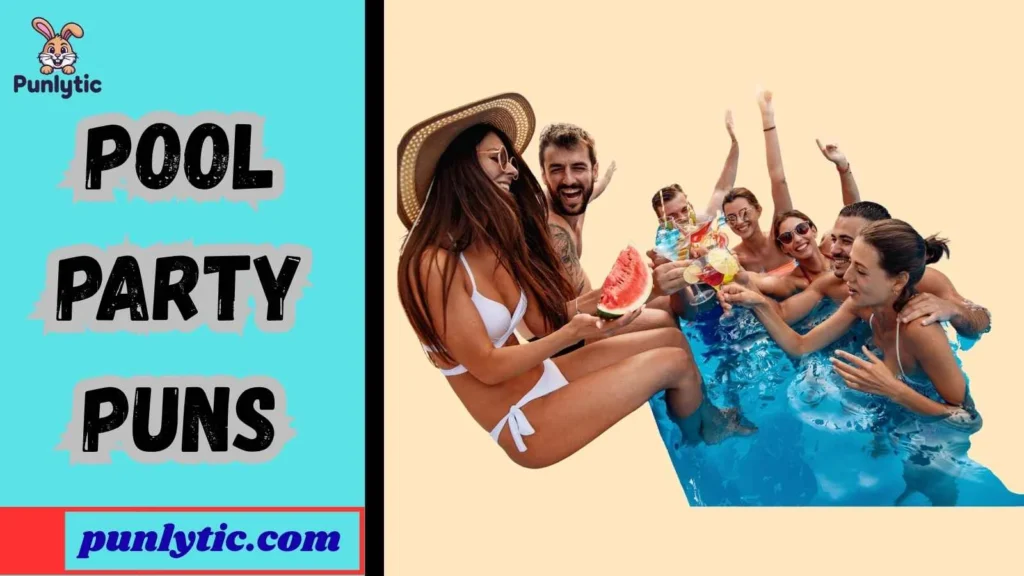 Short Pool Party Puns for Instagram