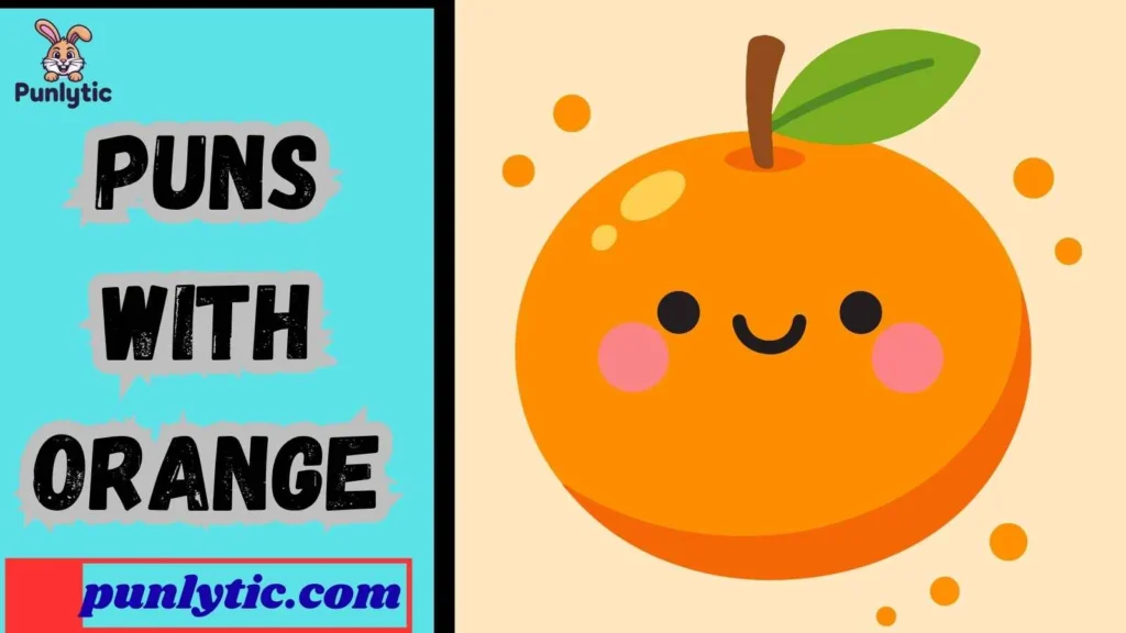 Short Puns with Orange for Instagram
