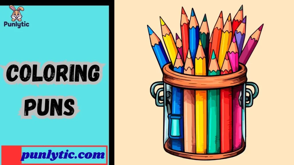 Silly Coloring Puns