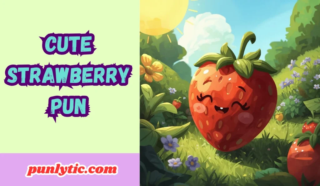 Cute Strawberry Pun