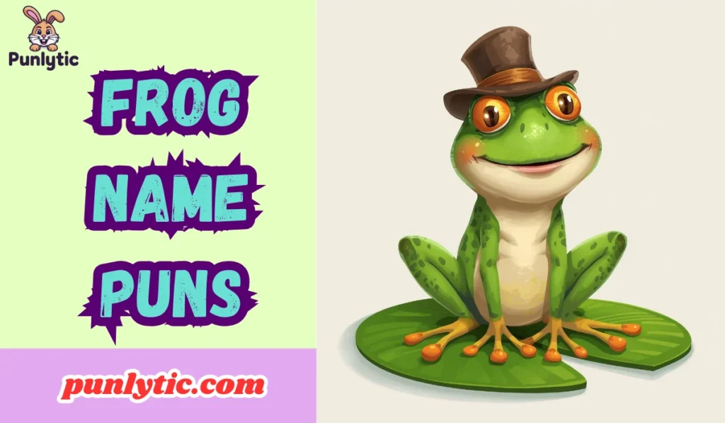 Frog Name Puns