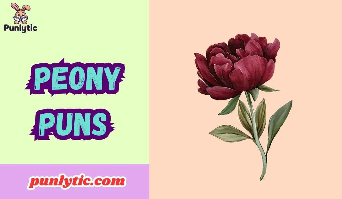 Peony Puns